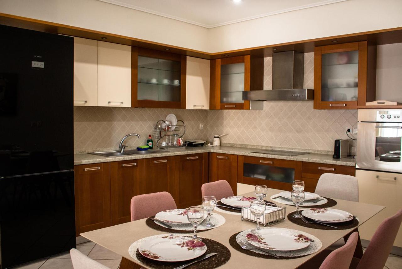 Luxury Seaview Apartment By The Sea Saronida Ngoại thất bức ảnh